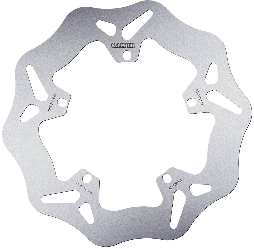 GALFER BRAKE ROTOR FIXED WAVE DF650W