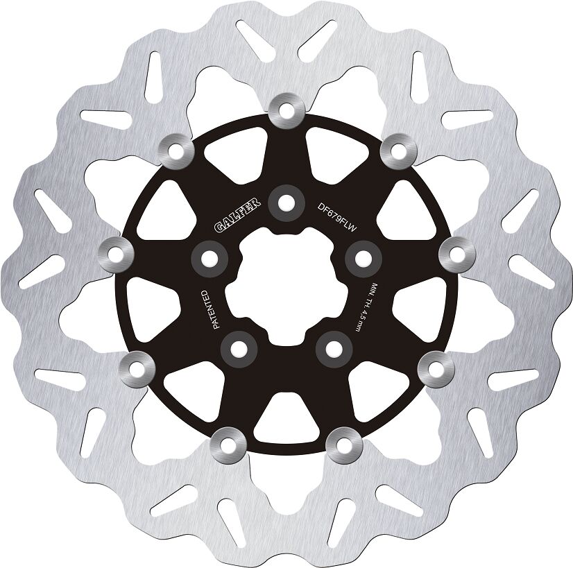 GALFER BRAKE ROTOR FLOATING WAVE STEEL CENTER DF679FLW