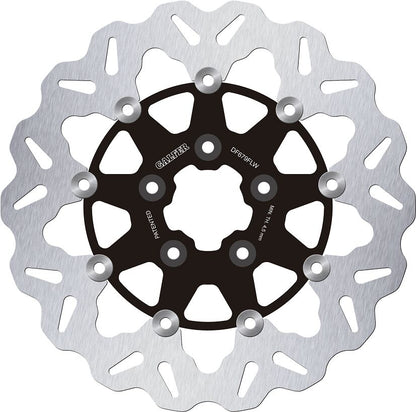 GALFER BRAKE ROTOR FLOATING WAVE STEEL CENTER DF679FLW