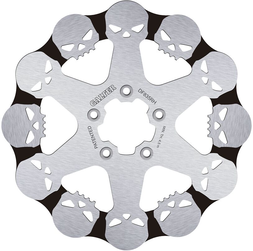 GALFER BRAKE ROTOR FIXED SKULL DF835RH