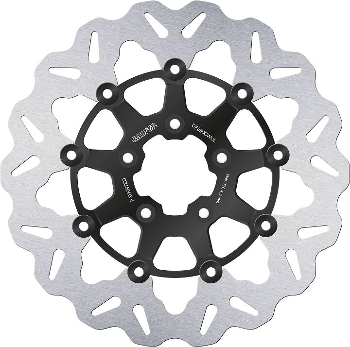 GALFER BRAKE DISC FLOAT WAVE BLACK BR DF680CWUL