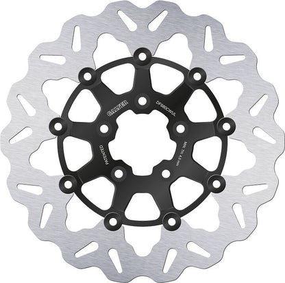 GALFER BRAKE DISC FLOAT WAVE BLACK BR DF680CWUL