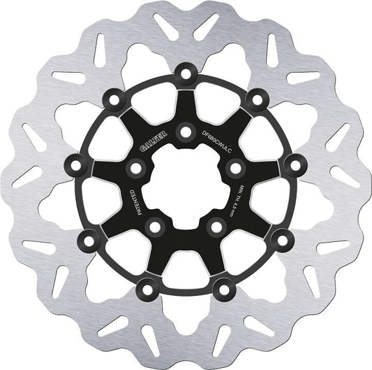 GALFER Brake Disc Float WAVE Black CO DF680CWULC