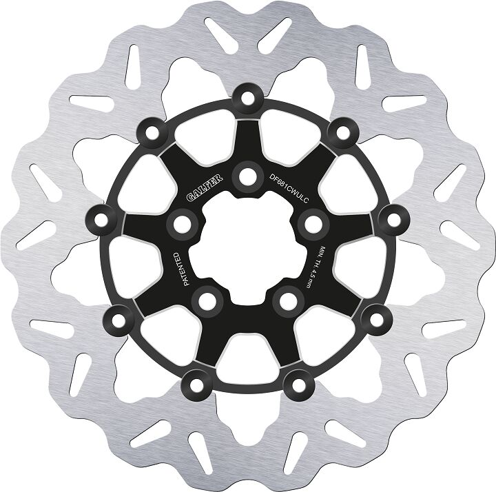GALFER BRAKE ROTOR FLOATING WAVE BLACK DF681CWULC