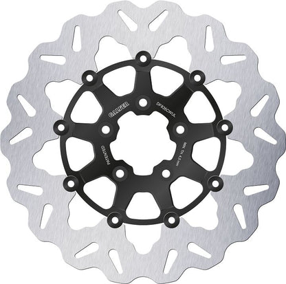 GALFER BRAKE ROTOR FLOATING WAVE BLACK DF835CWUL