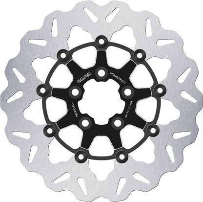 GALFER BRAKE ROTOR FLOATING WAVE BLACK DF836CWULC