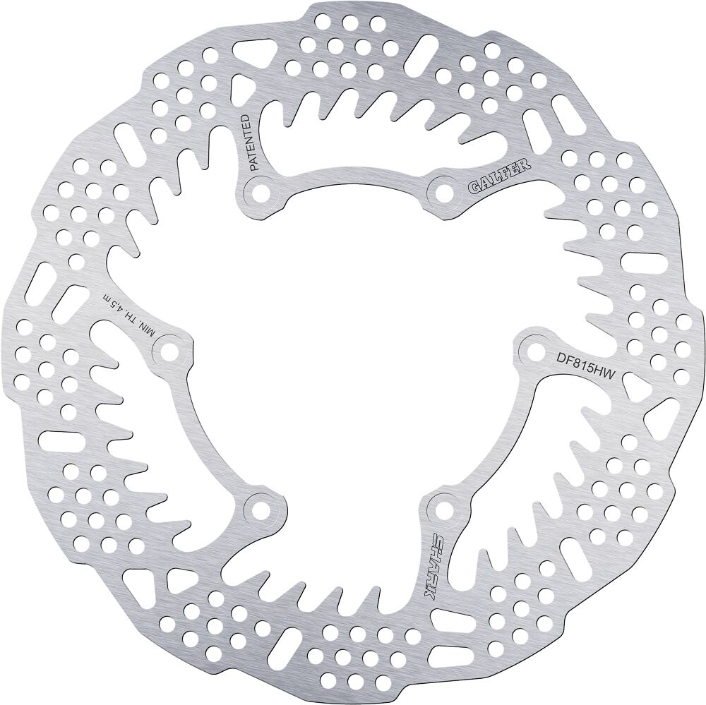 GALFER BRAKE ROTOR FIXED SHARK REAR DF815HW