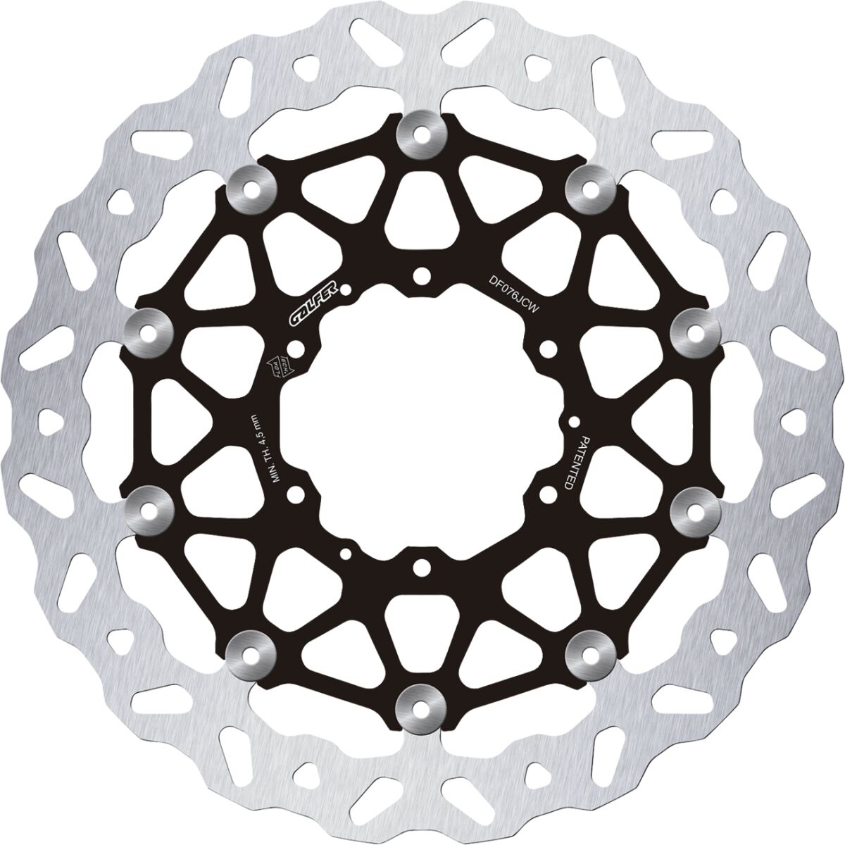 GALFER BRAKE DISC WAVE FLOATECH DF076JCW