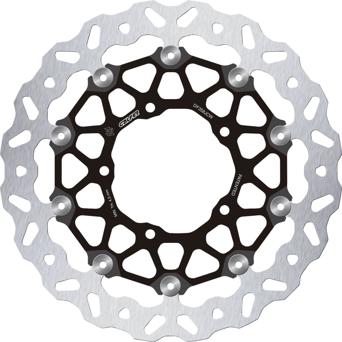 GALFER BRAKE DISC WAVE FLOATECH DF358JCW