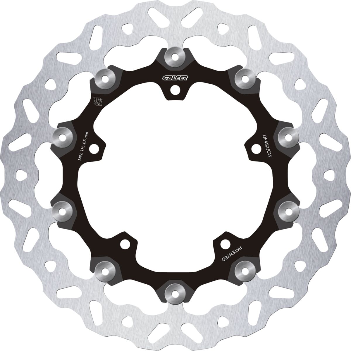 GALFER BRAKE DISC WAVE FLOATECH DF482JCW