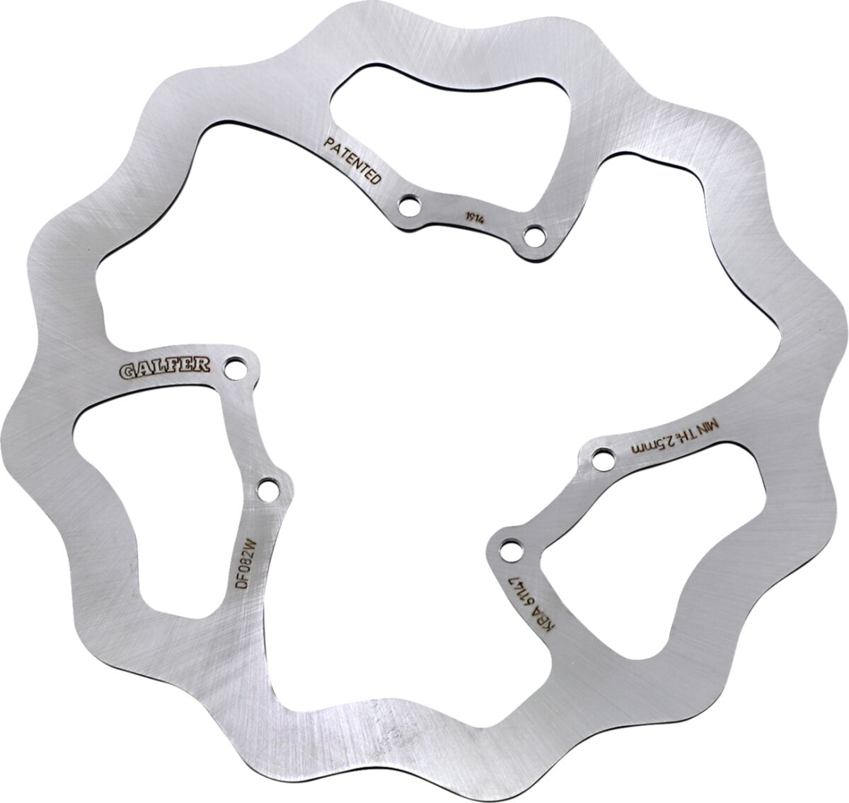 GALFER BRAKE DISC FIXED WAVE DF082W