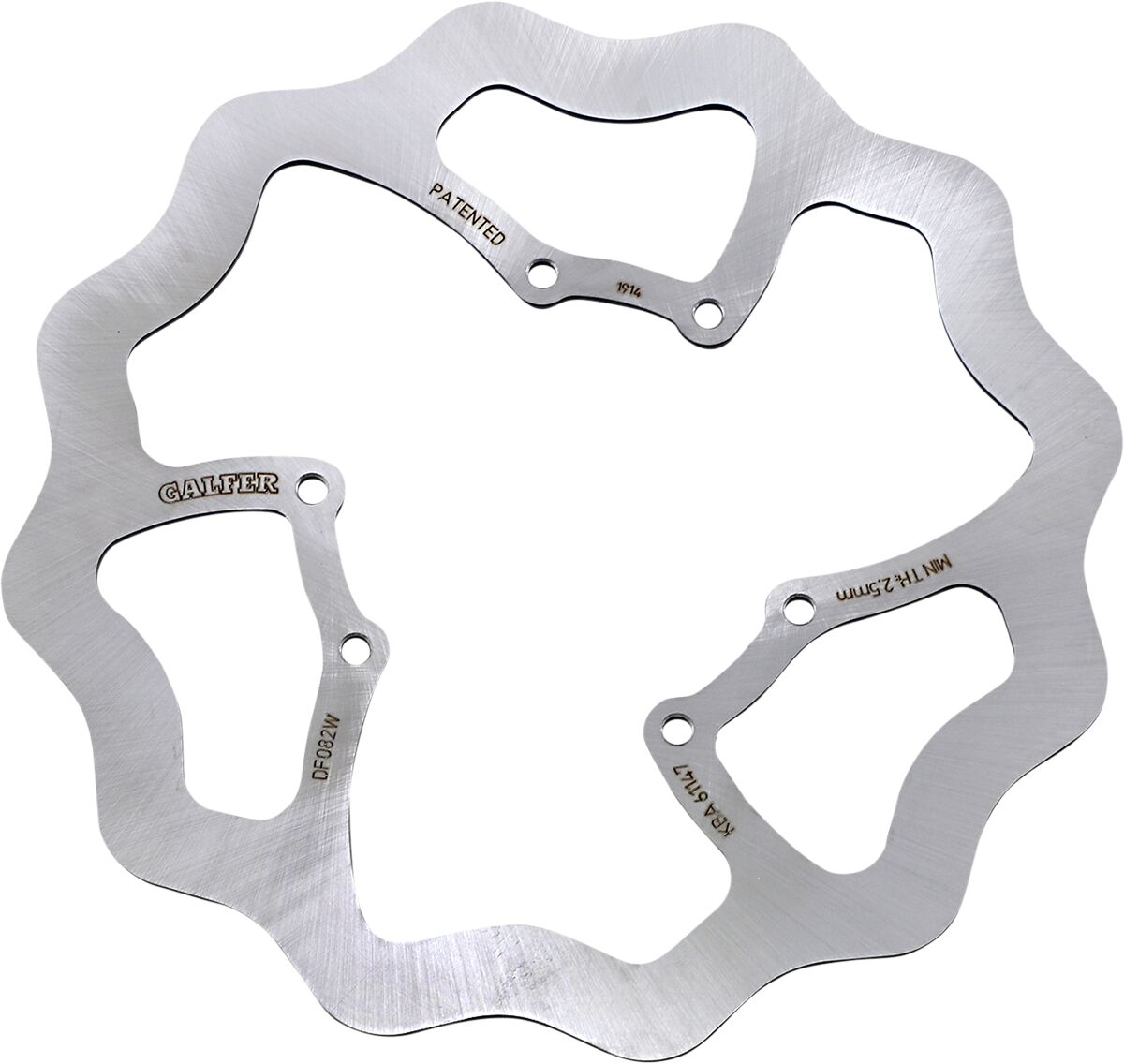 GALFER BRAKE DISC FIXED WAVE DF082W