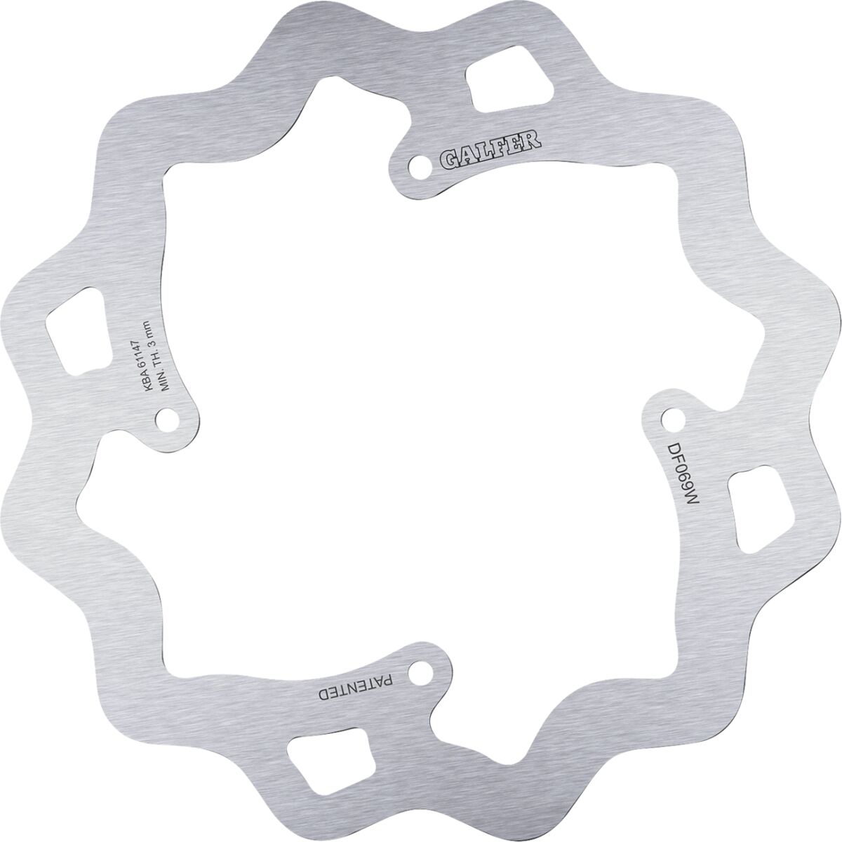 GALFER BRAKE DISC FIXED WAVE DF069W