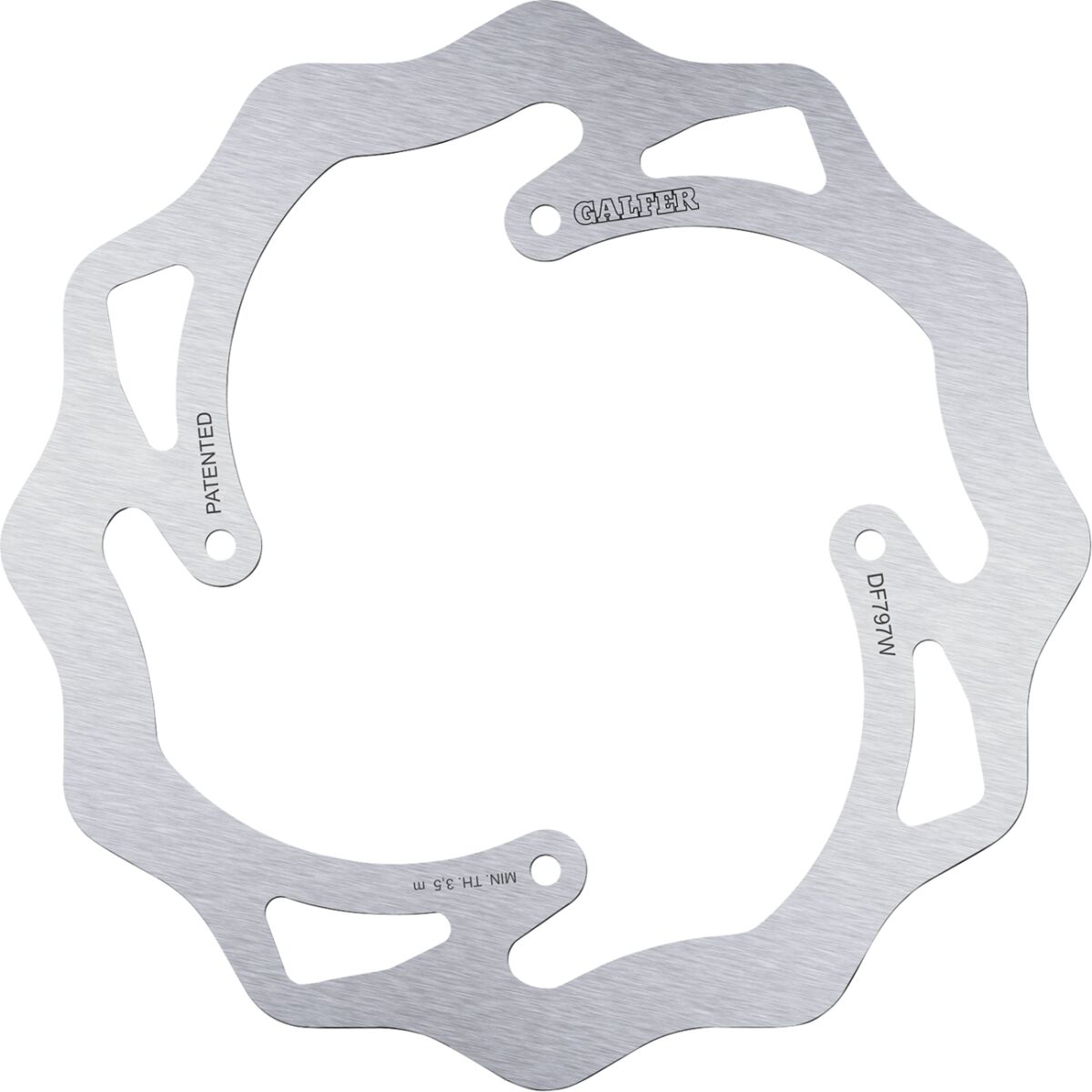 GALFER BRAKE DISC FIXED WAVE DF797W