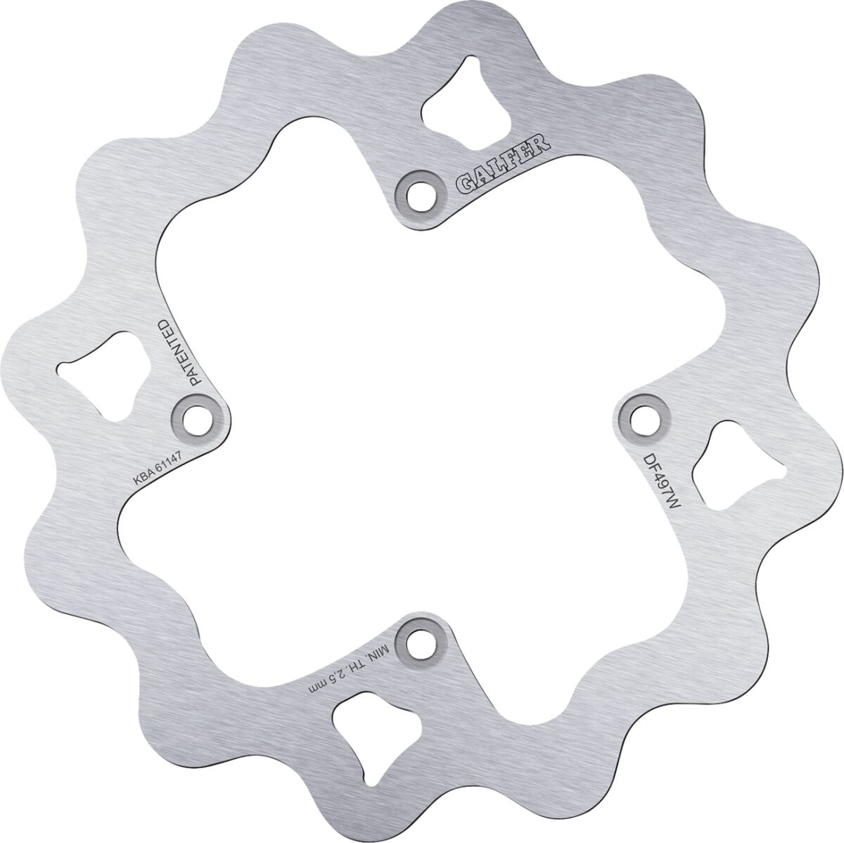 GALFER BRAKE DISC FIXED WAVE DF497W