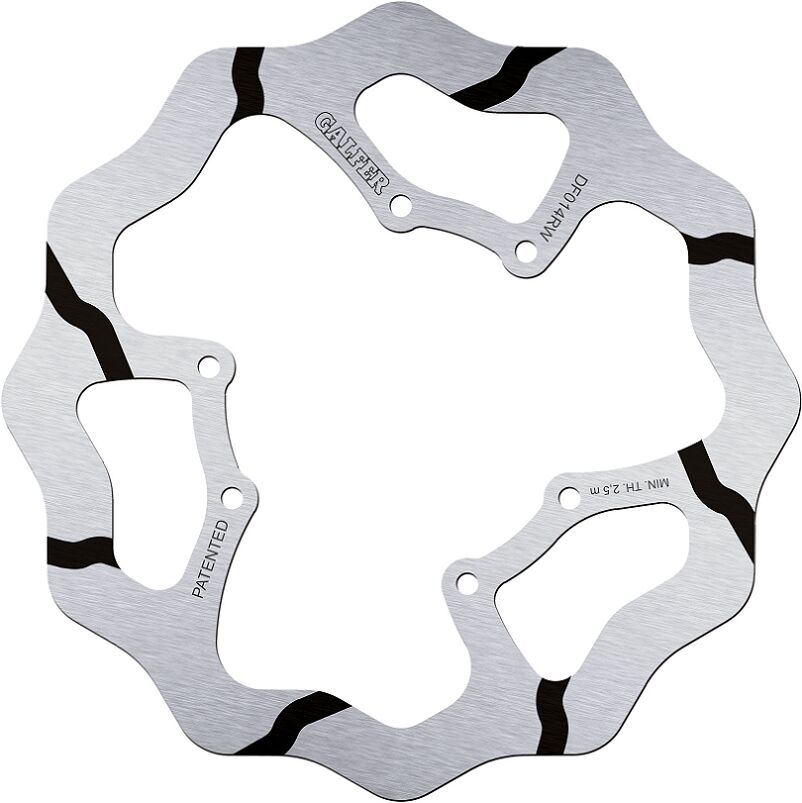 GALFER BRAKE DISC FIXED WAVE GROOVED DF014RW