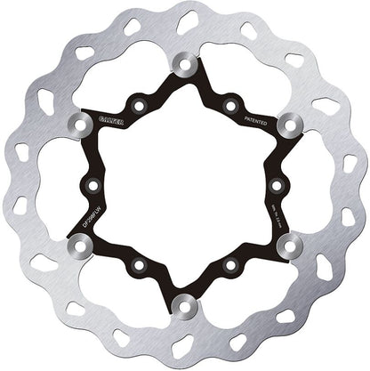 GALFER BRAKE ROTOR FLOATING WAVE STEEL CENTER DF298FLW