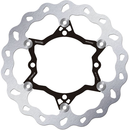 GALFER BRAKE ROTOR FLOATING WAVE STEEL CENTER DF368FLW