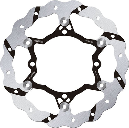 GALFER BRAKE ROTOR FLOATING WAVE GROOVED DF368FRW