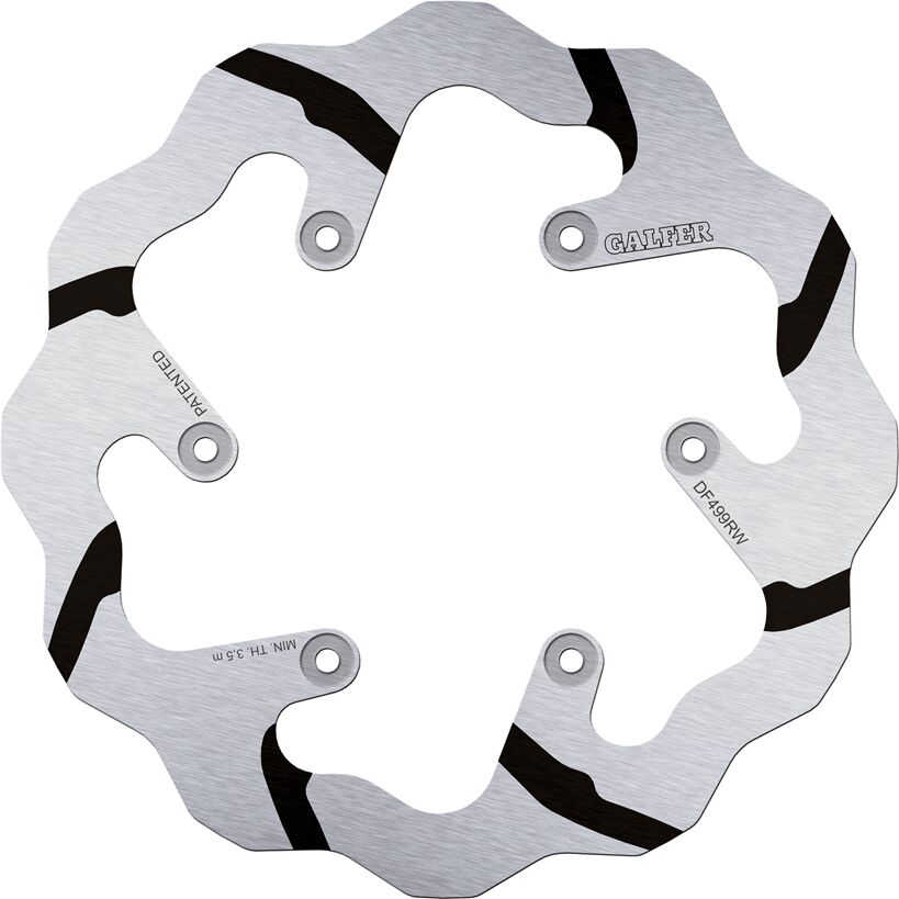 GALFER BRAKE ROTOR FIXED WAVE GROOVED 245MM DF499RW