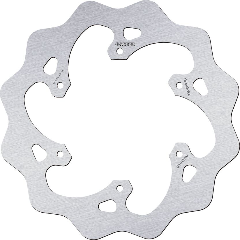 GALFER BRAKE ROTOR FIXED WAVE SOLID DF499WLL