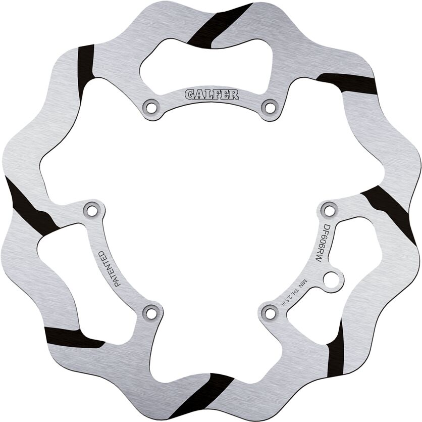 GALFER BRAKE ROTOR FIXED WAVE GROOVED 260MM DF606RW