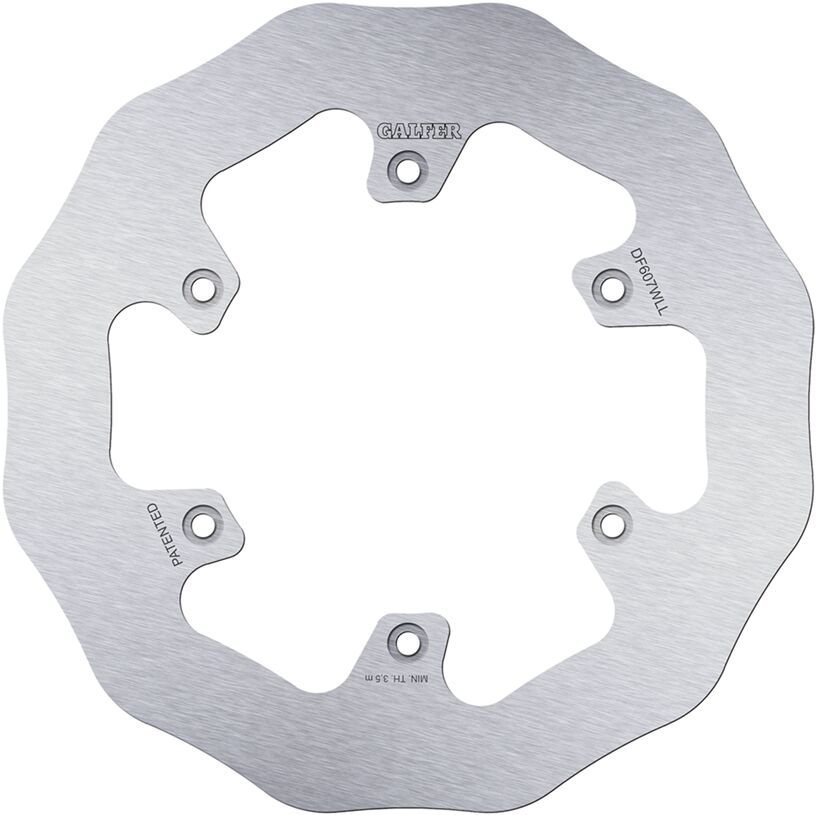 GALFER BRAKE ROTOR FIXED WAVE SOLID DF607WLL