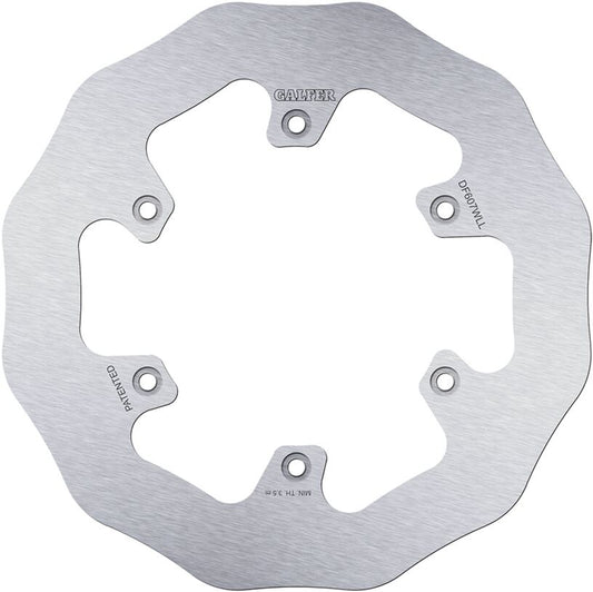 GALFER Brake Rotor Fixed WAVE Solid DF607WLL