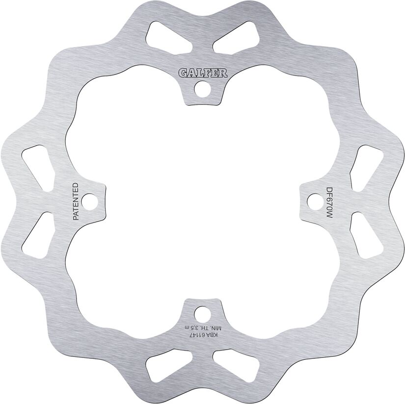 GALFER BRAKE ROTOR FIXED WAVE DF670W