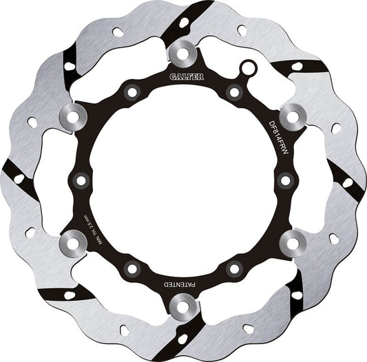 GALFER Brake Rotor Floating WAVE Grooved DF814FRW