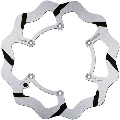 GALFER BRAKE ROTOR FIXED WAVE GROOVED 260MM DF814RW