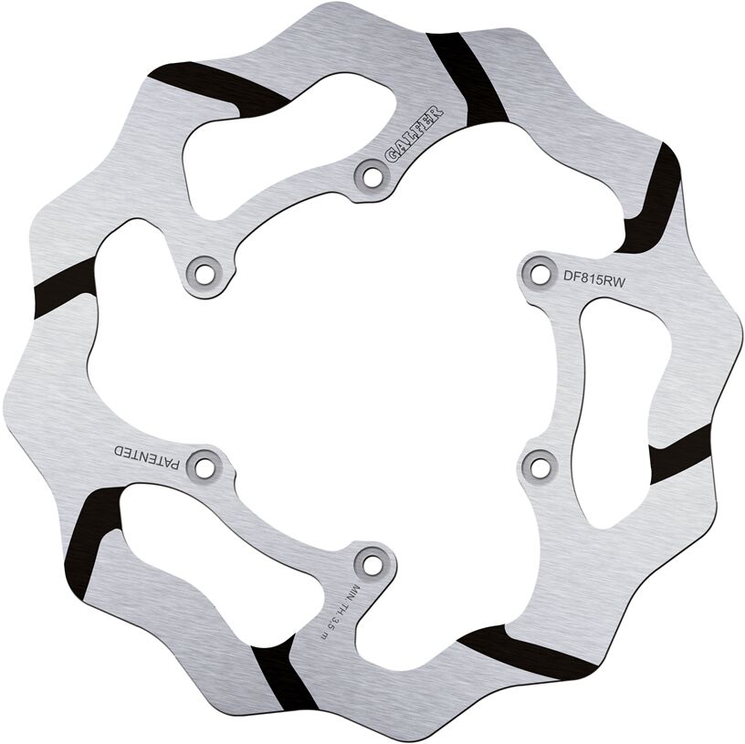 GALFER BRAKE ROTOR FIXED WAVE GROOVED 240MM DF815RW