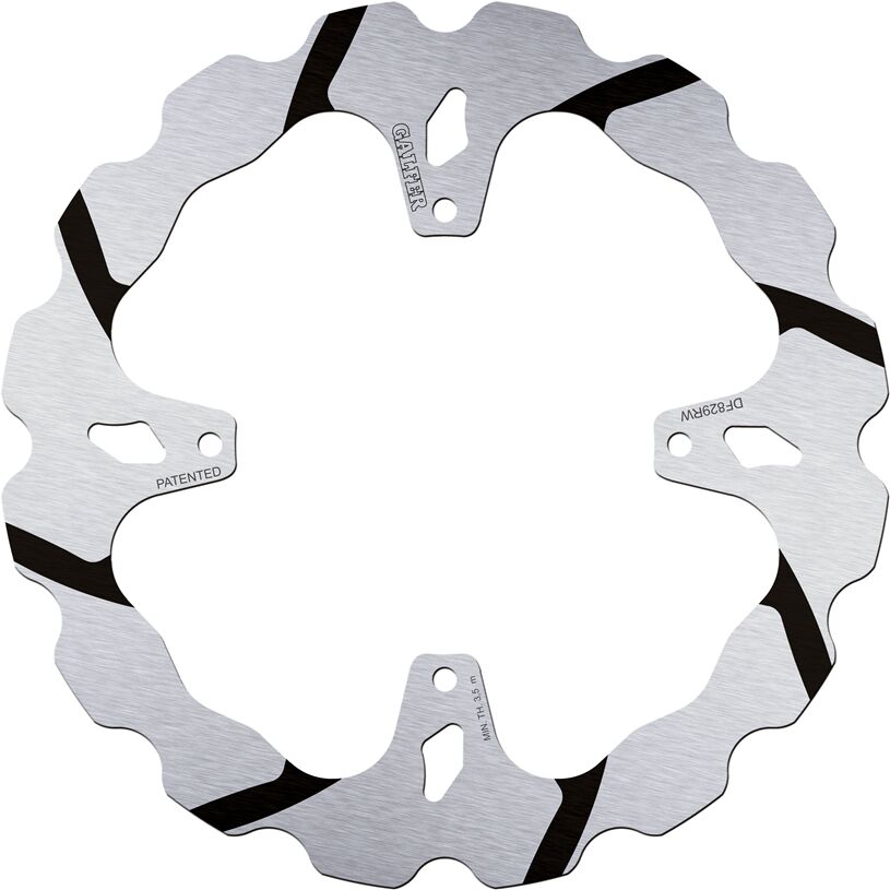 GALFER BRAKE ROTOR FIXED WAVE GROOVED 243MM DF829RW