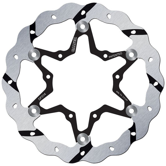 GALFER Brake Rotor Floating WAVE Grooved DF014FRS