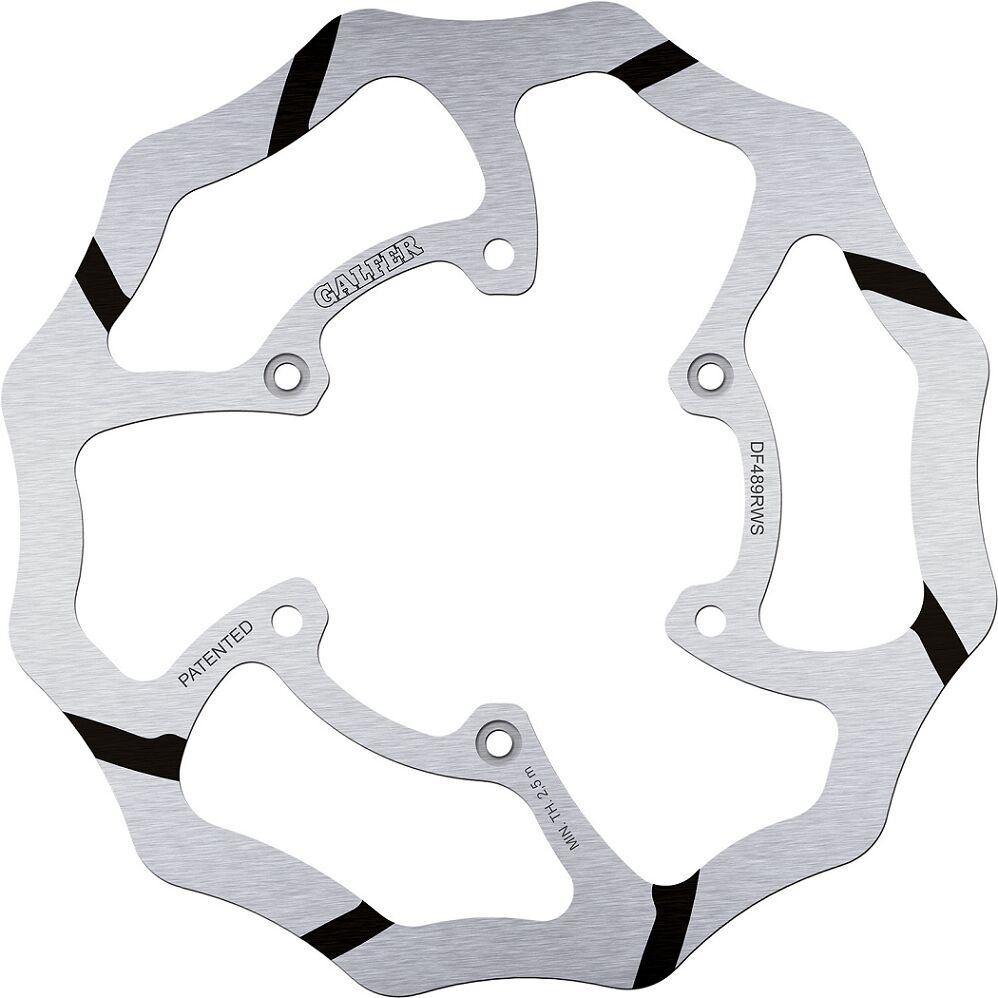 GALFER BRAKE ROTOR FIXED WAVE GROOVED 250MM DF489RWS
