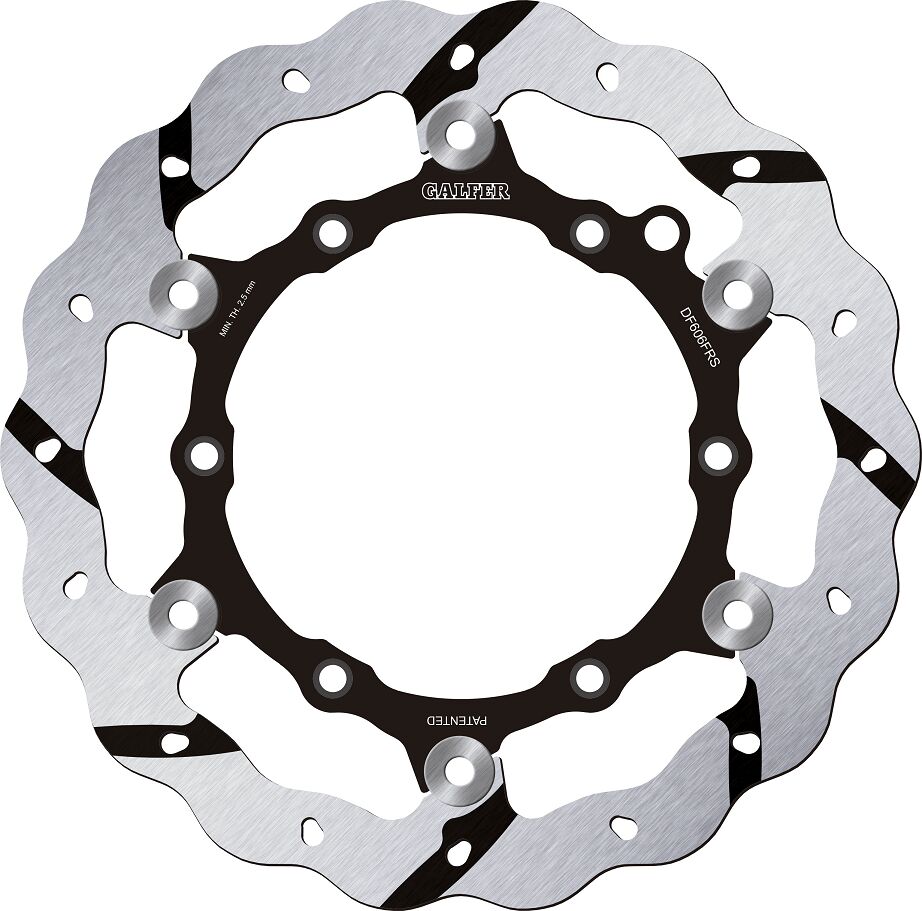 GALFER BRAKE ROTOR FLOATING WAVE GROOVED DF606FRS