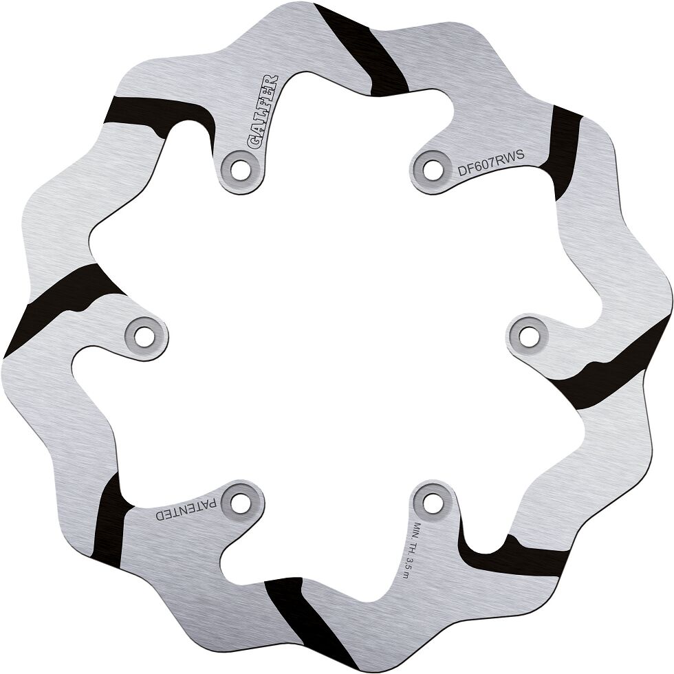 GALFER BRAKE ROTOR FIXED WAVE GROOVED 240MM DF607RWS