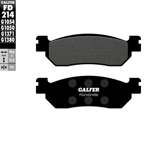 GALFER Brake Pad SEMI Metal Scooter FD214G1050