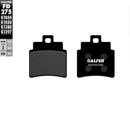 GALFER BRAKE PAD SEMI METAL SCOOTER FD275G1050