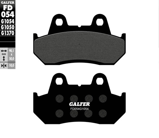 GALFER Brake Pad SEMI Metal FD054G1054