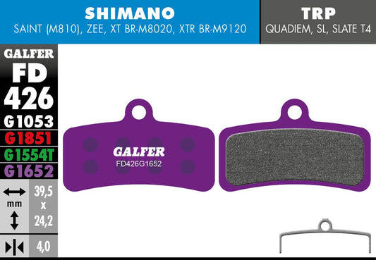 GALFER Brake Pads E-Bike G1652 FD426G1652
