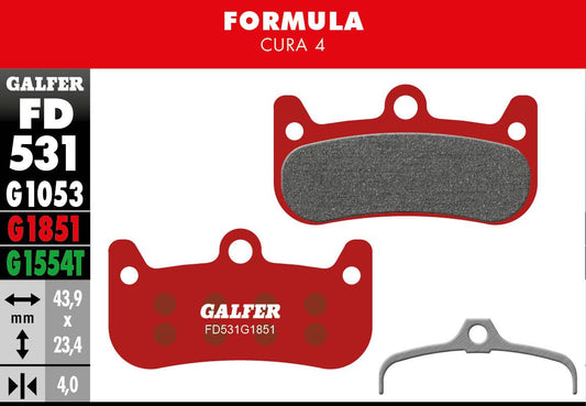 GALFER Brake Pad Advanced FD531G1851