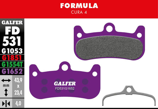 GALFER Brake Pad E-Bike FD531G1652