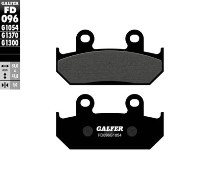 GALFER BRAKE PAD SEMI METAL FD096G1054