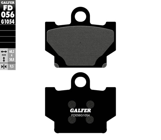 GALFER Brake Pad SEMI Metal FD056G1054