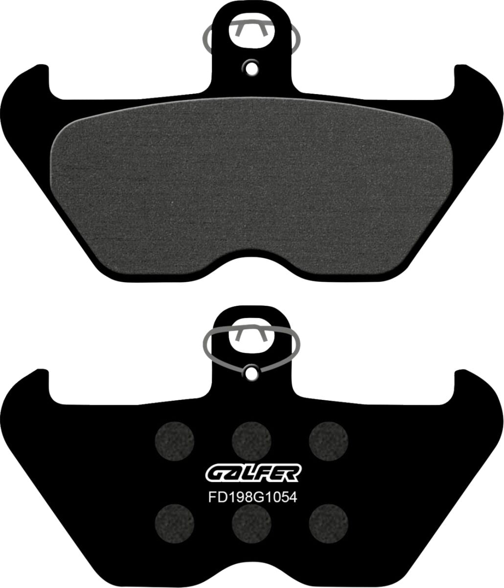 GALFER BRAKE PAD SEMI METAL FD198G1054
