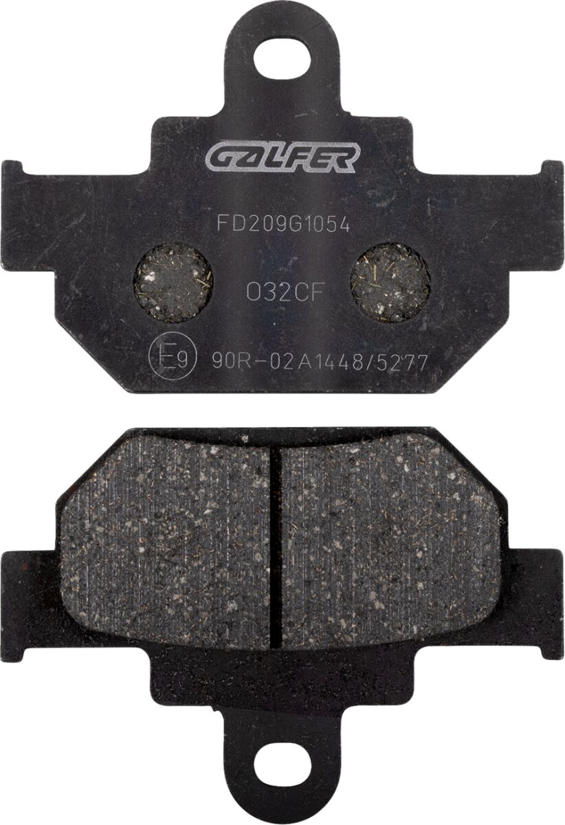 GALFER BRAKE PAD SEMI METAL FD209G1054