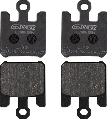 GALFER BRAKE PAD SEMI METAL FD290G1054