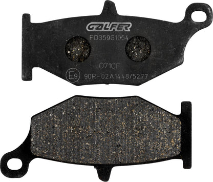 GALFER BRAKE PAD SEMI METAL FD359G1054