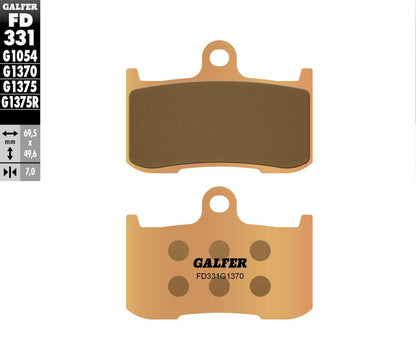 GALFER BRAKE PAD STREET SINTER FD331G1370